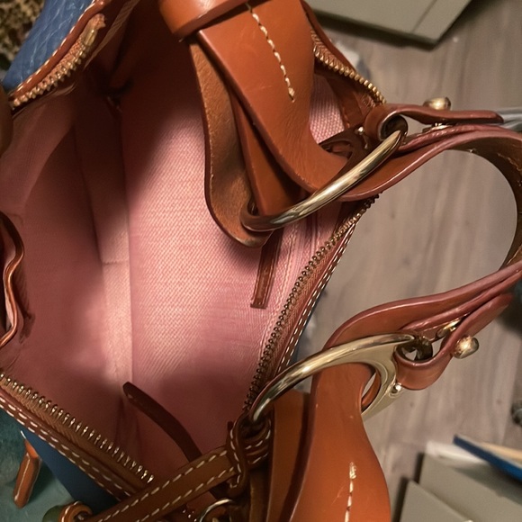 Dooney & Bourke Blue Purse - Picture 5 of 5